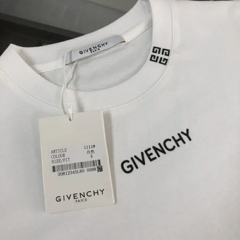 givenchy t-shirt manches courtes pour unisexe s_123a25a:givenchy t-shirt Holes style2